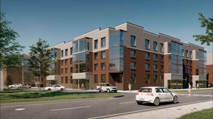 3-комн квартира в новом доме Клубная ул, 1