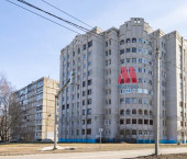 2-комн, 48.3кв м, этаж 1/9 Красноборская улица, д.17