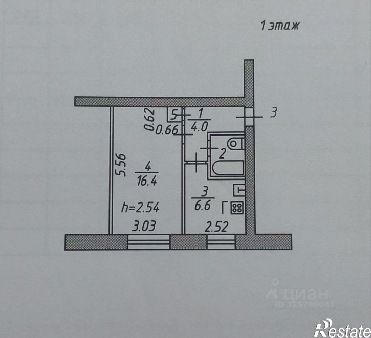 1-комн квартира Балтийская улица, 8А,  д. 8А