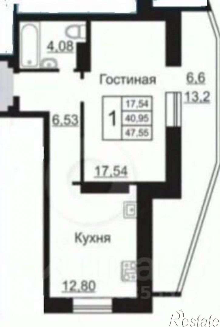1-комн квартира ул Бабича, 10а,  д. 10а