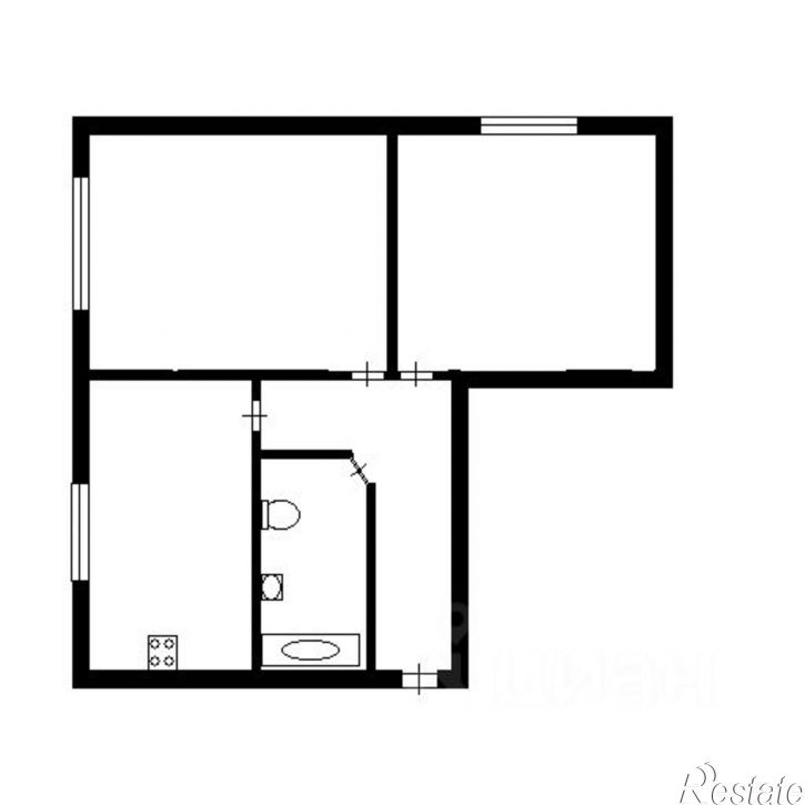 2-комн квартира Ленинградский пр-кт, 76/26,  д. 76/26