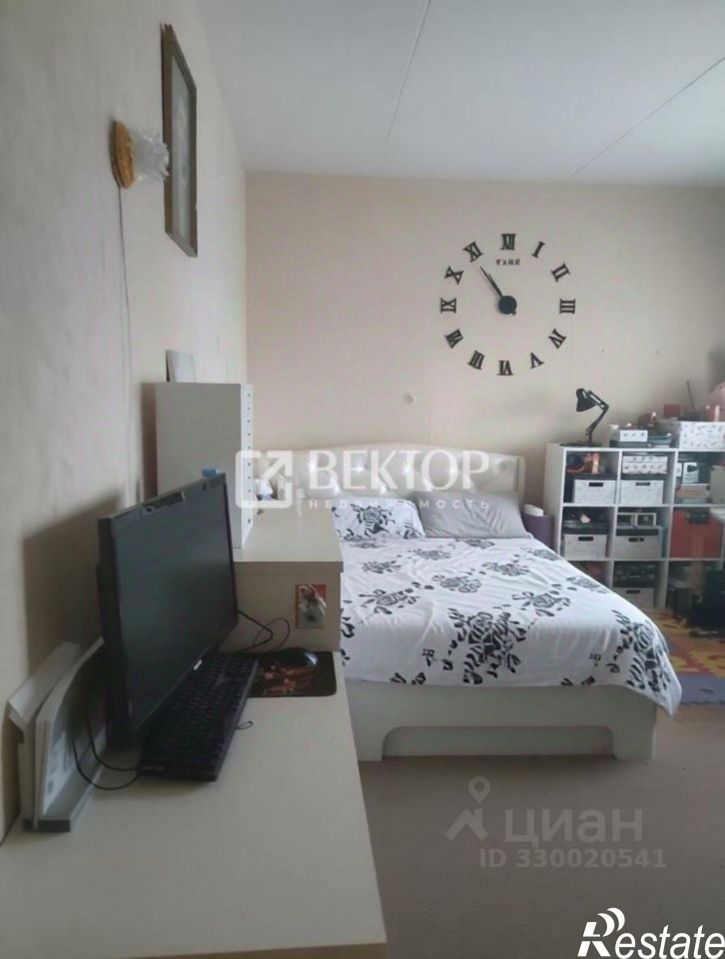 1-комн квартира улица Строителей, 1 к2,  д. 1 к2