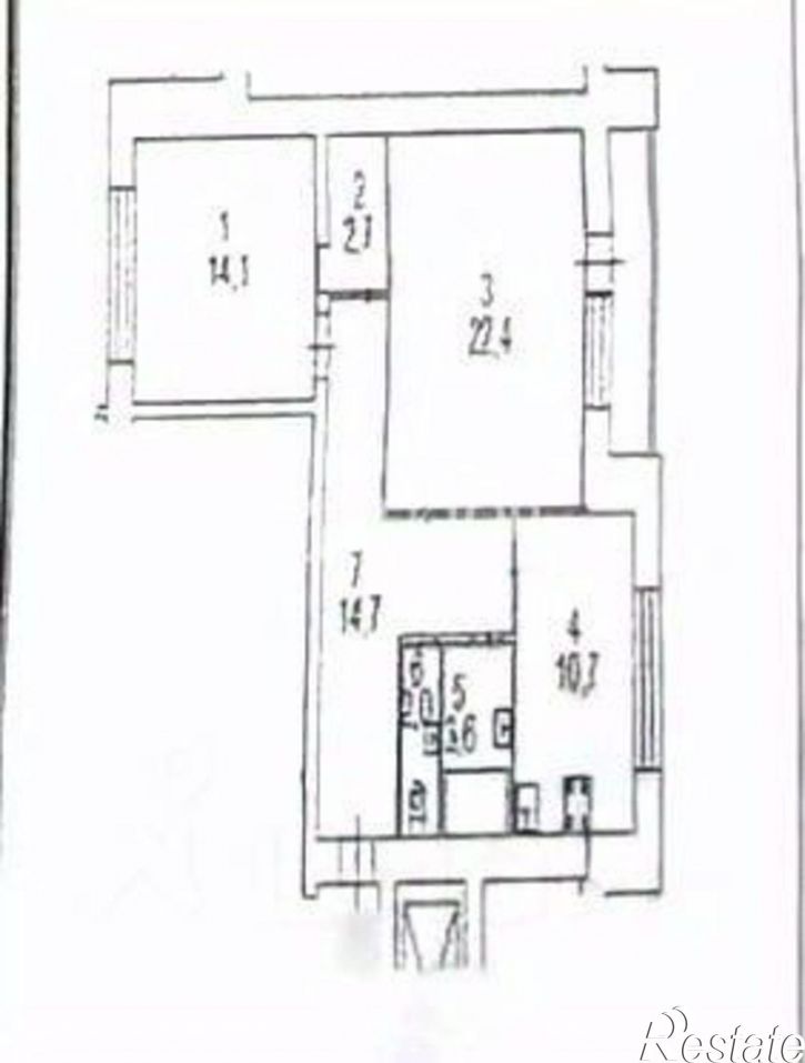2-комн квартира улица Вишняки, 5 к2,  д. 5 к2