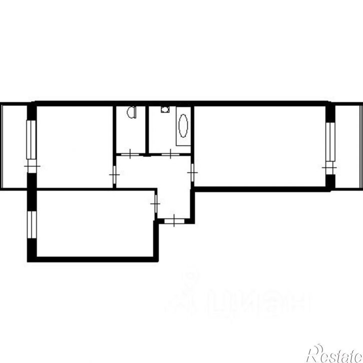2-комн квартира ул Жукова, 16а,  д. 16а