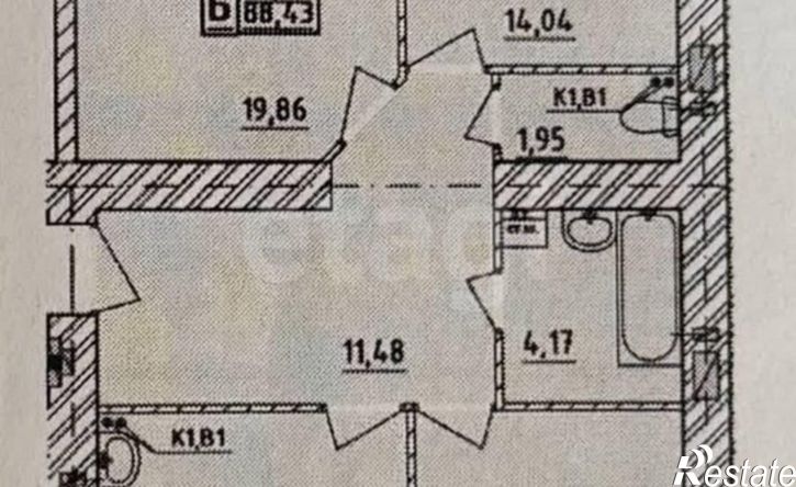 3-комн квартира ул Лебедевская, 8,  д. 8
