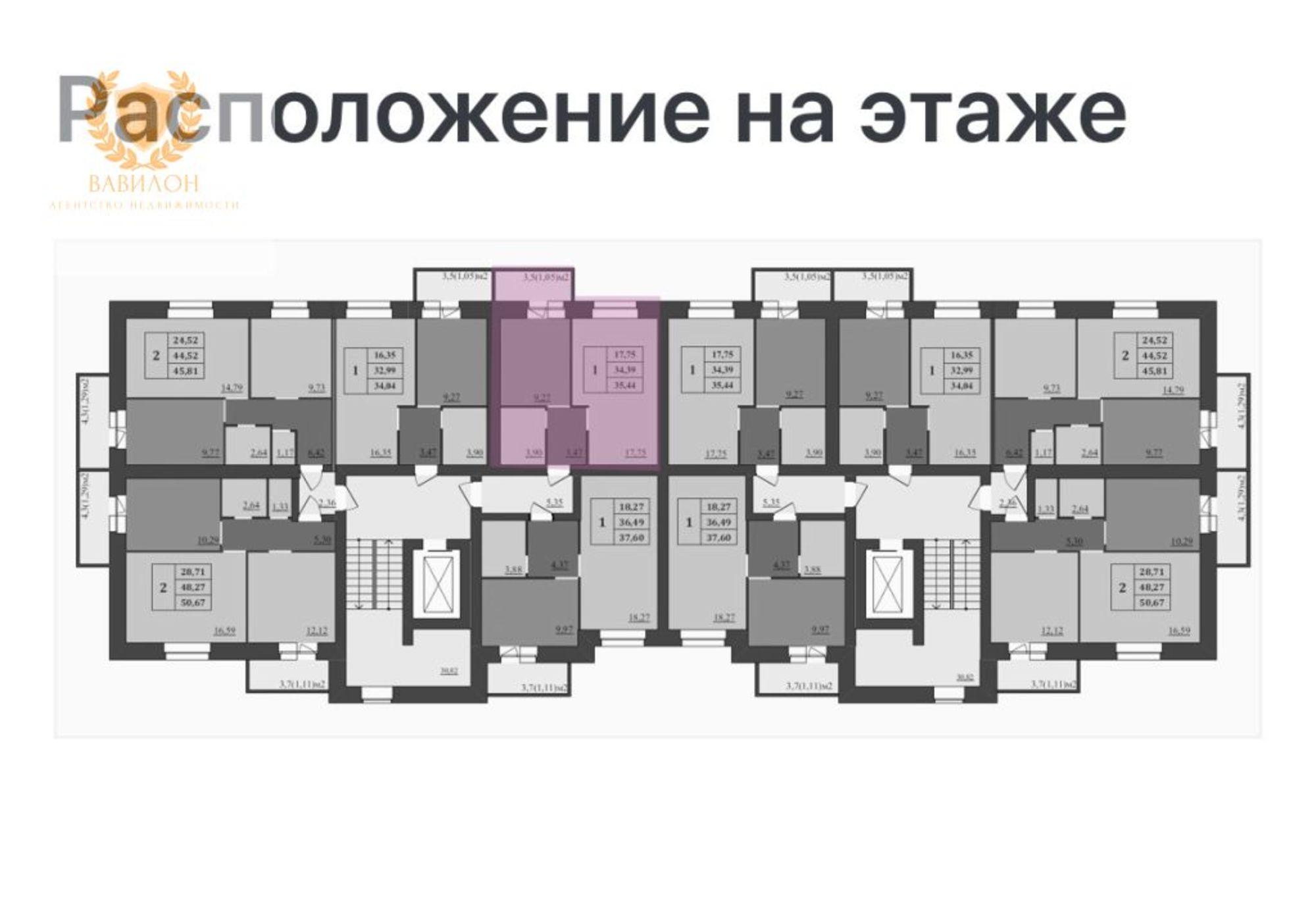 Купить квартиру за 3 679 440 рублей на Малая Норская ул, 3а