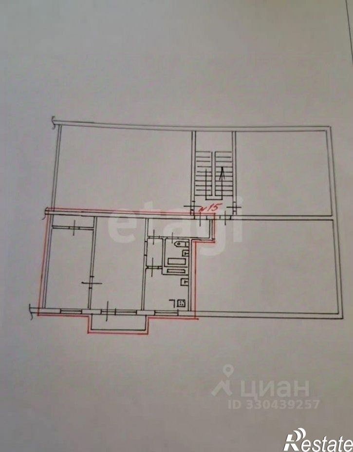 2-комн квартира ул Труфанова, 20,  д. 20