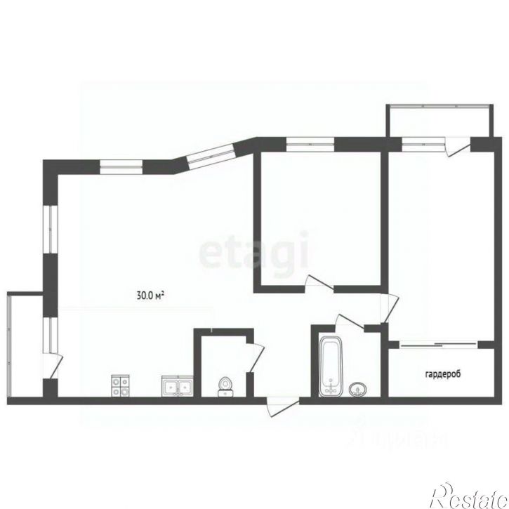 3-комн квартира улица Доронина, 14,  д. 14