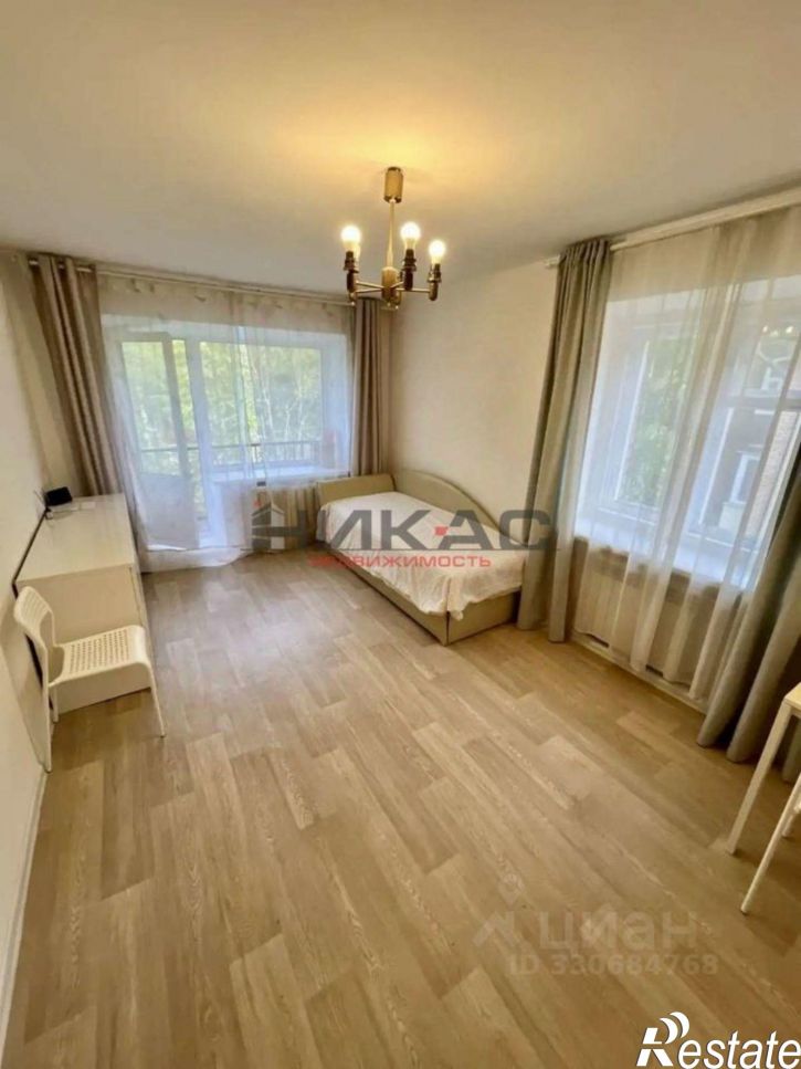 1-комн квартира улица Чкалова, 64Б,  д. 64Б