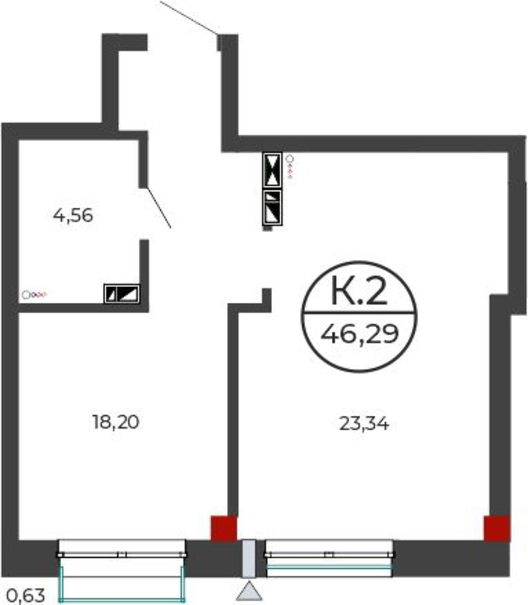 Купить квартиру за 13 960 000 рублей на Салтыкова-Щедрина ул, 21