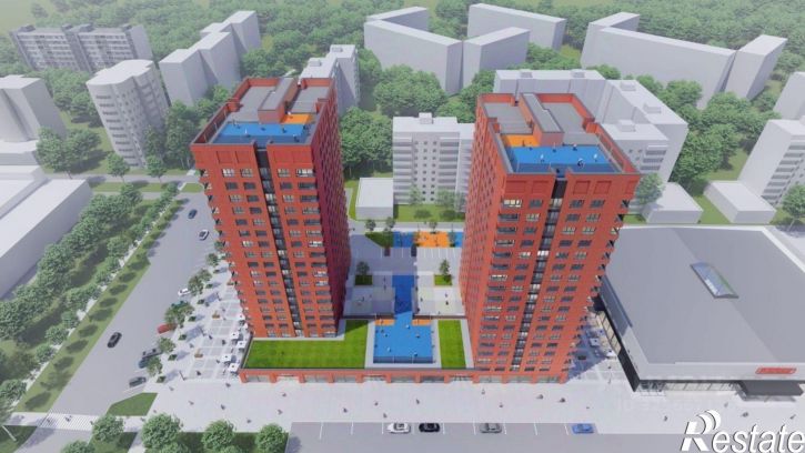 3-комн квартира в новом доме ул Серго Орджоникидзе, 16Б,  д. 16Б