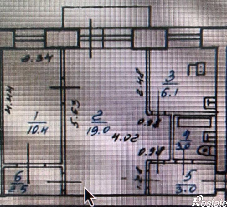 2-комн квартира улица Богдановича, 6,  д. 6