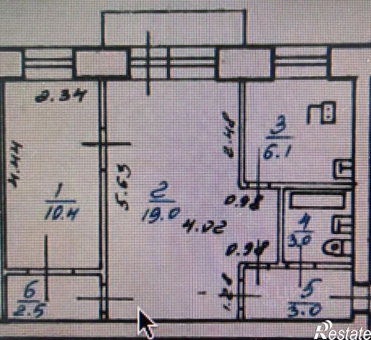 2-комн квартира улица Богдановича, 6,  д. 6
