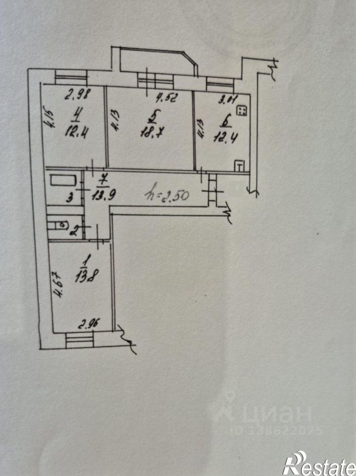 3-комн квартира ул Лескова, 28 2,  д. 28 2,  к. 2