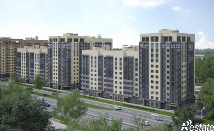 1-комн квартира в новом доме 1-я Приволжская улица, 4А,  д. 4А