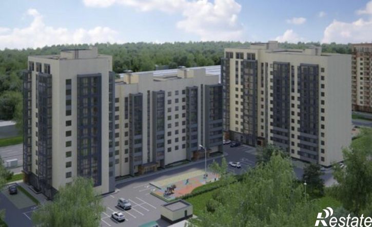 1-комн квартира в новом доме 1-я Приволжская улица, 4А,  д. 4А