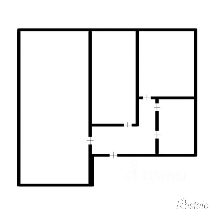 2-комн квартира ул Труфанова, 2,  д. 2