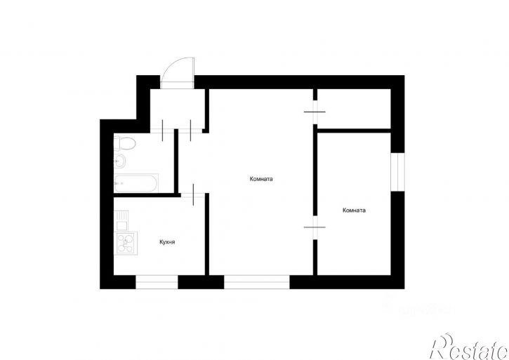 2-комн квартира ул Добрынина, 29б,  д. 29б