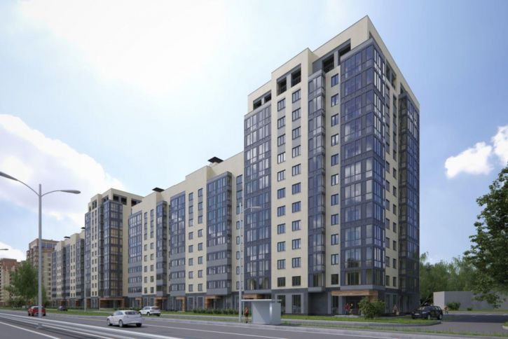 1-комн квартира в новом доме 1-я Приволжская ул., 1