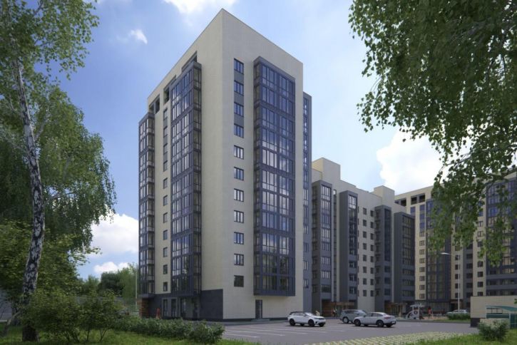 1-комн квартира в новом доме 1-я Приволжская ул., 1