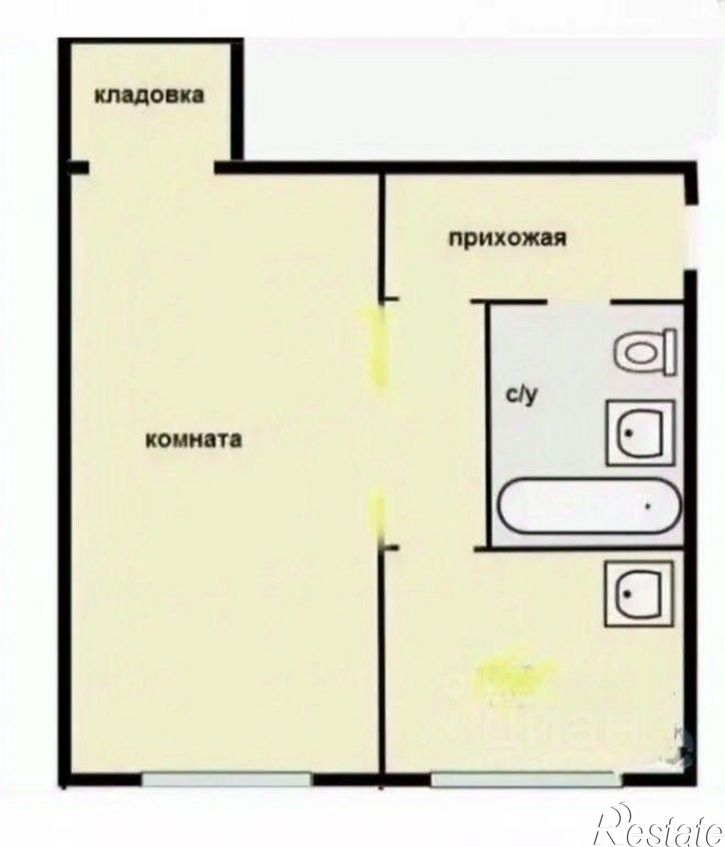 1-комн квартира улица Чехова, 11,  д. 11