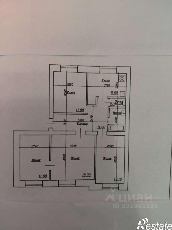 4-комн квартира ул Советская, 7а,  д. 7а