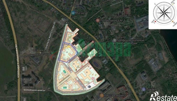 3-комн квартира в новом доме
