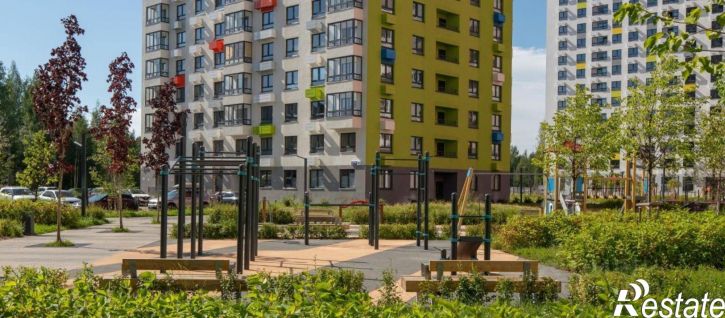 2-комн квартира в новом доме район Сокол, 1-й микрорайон, ЖК Волга Парк