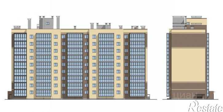 2-комн квартира в новом доме ул Жуковского, 9,  д. 9