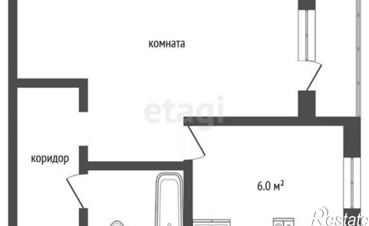 1-комн квартира ул Чехова, 9,  д. 9