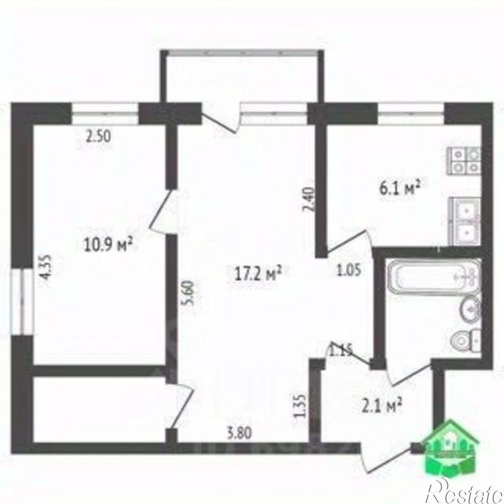 2-комн квартира ул Угличская, 16,  д. 16