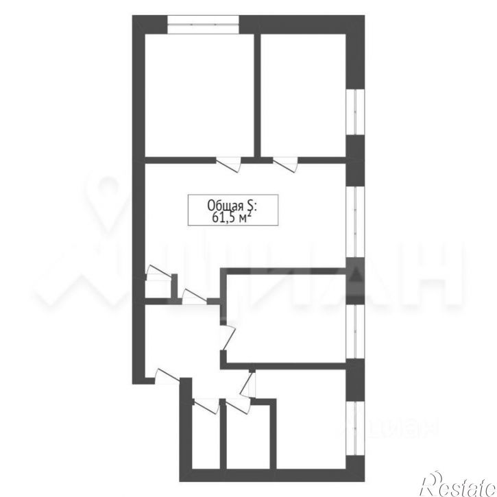 2-комн квартира Автозаводская улица, 29,  д. 29