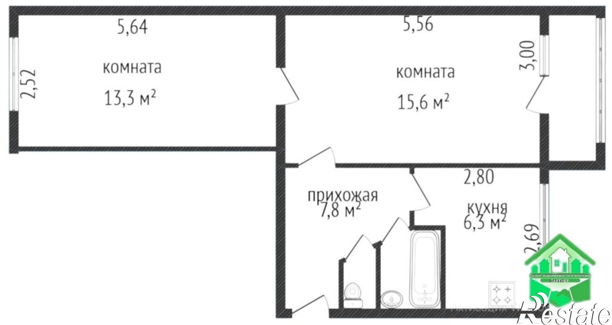Купить квартиру за 4 000 000 рублей на Авиаторов пр-кт, 80