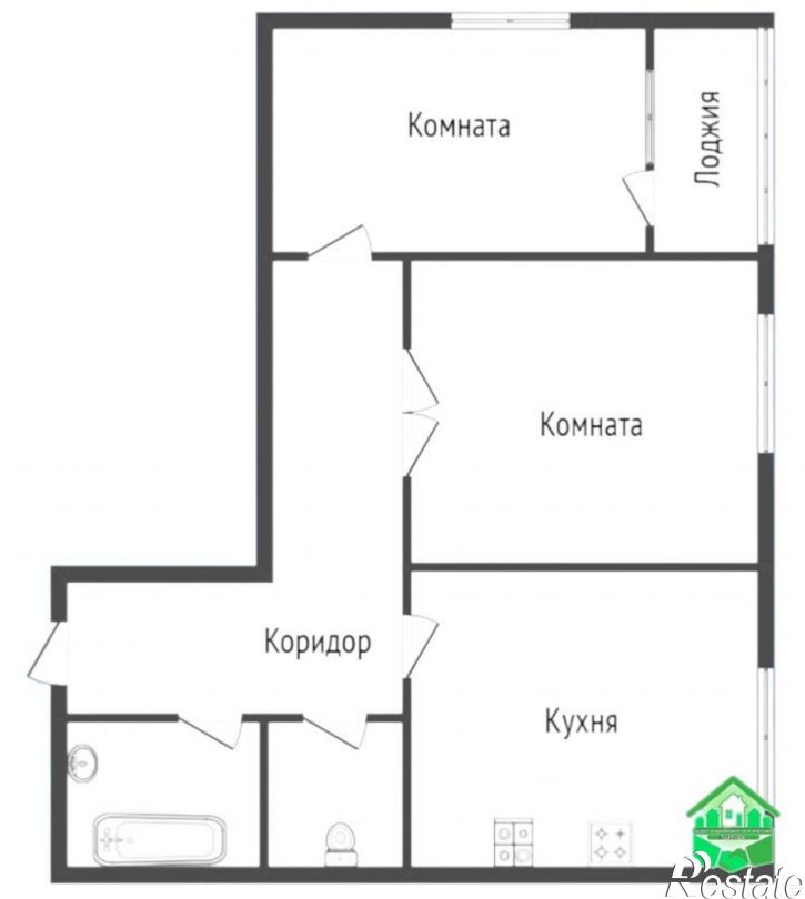 2-комн квартира Машиностроителей пр-кт, 12