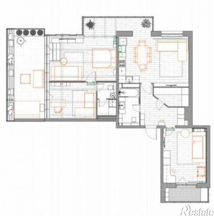 3-комн квартира ул Свердлова, 74Б,  д. 74Б