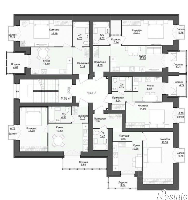 1-комн квартира в новом доме ул Мельничная, 85,  д. 85