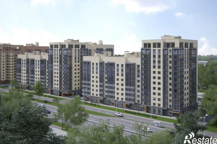 1-комн квартира в новом доме 1-я Приволжская ул., 1