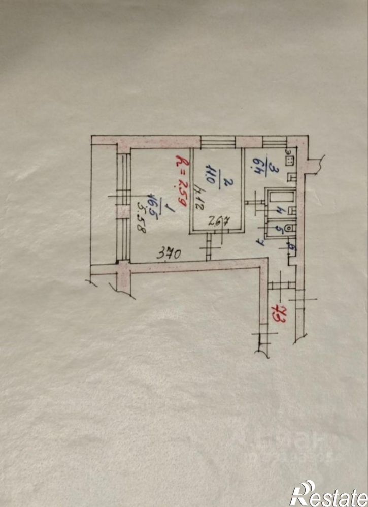 2-комн квартира ул Калинина, 11,  д. 11