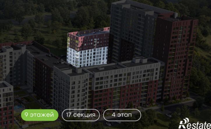 2-комн квартира в новом доме Тутаевское шоссе, 93Б
