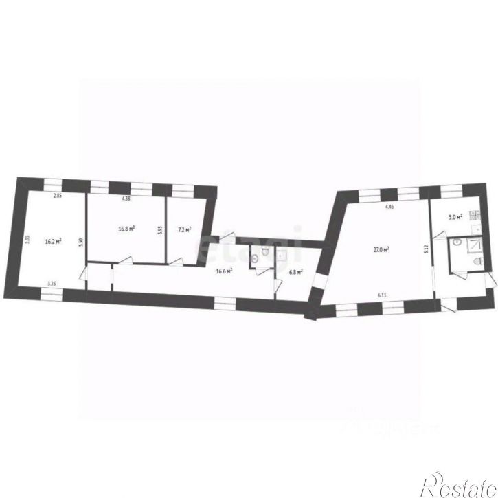 4-комн квартира пл Челюскинцев, 17а,  д. 17а