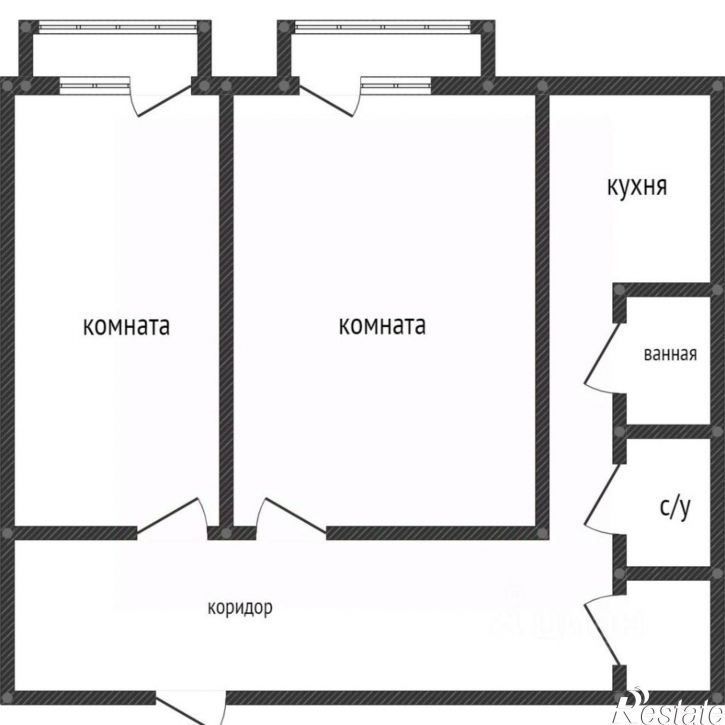 2-комн квартира ул Малая Техническая, 9,  д. 9