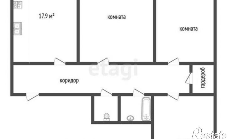 3-комн квартира пр-кт Фрунзе, 35/17,  д. 35/17