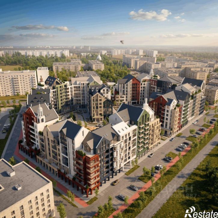1-комн квартира в новом доме Большая Норская улица