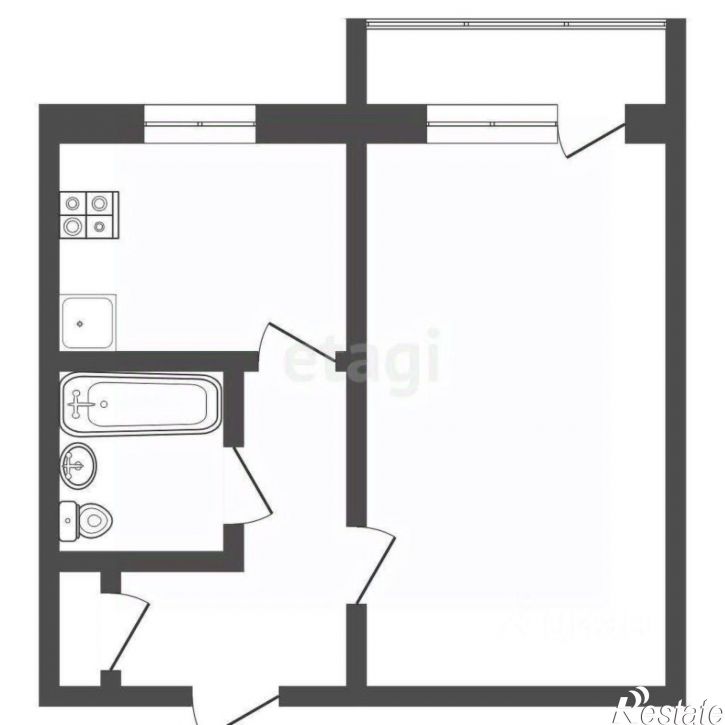 1-комн квартира пр-д Ухтомского, 8,  д. 8