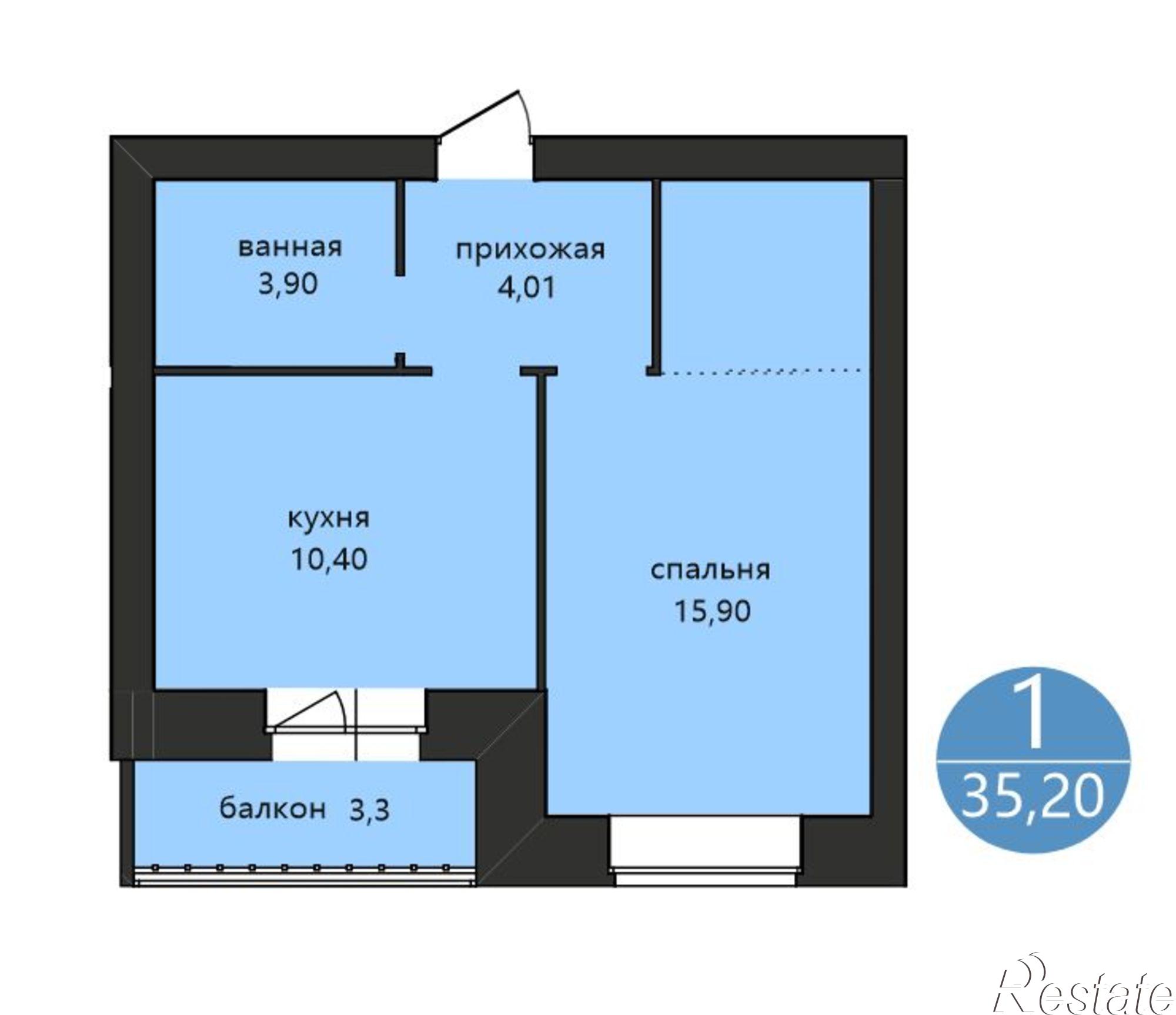 Купить квартиру за 5 070 000 рублей на 1-я Приволжская ул., 1
