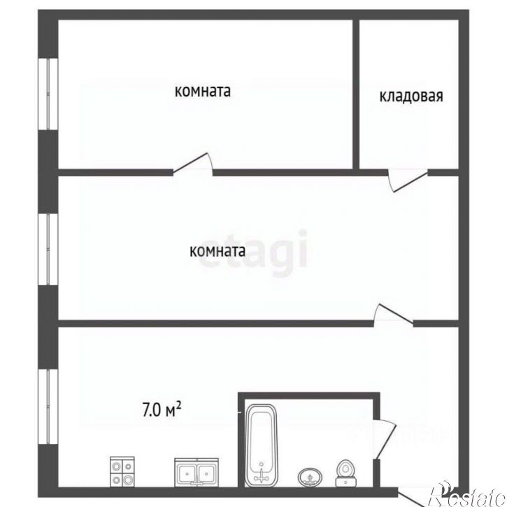 2-комн квартира ул Чехова, 31а,  д. 31а