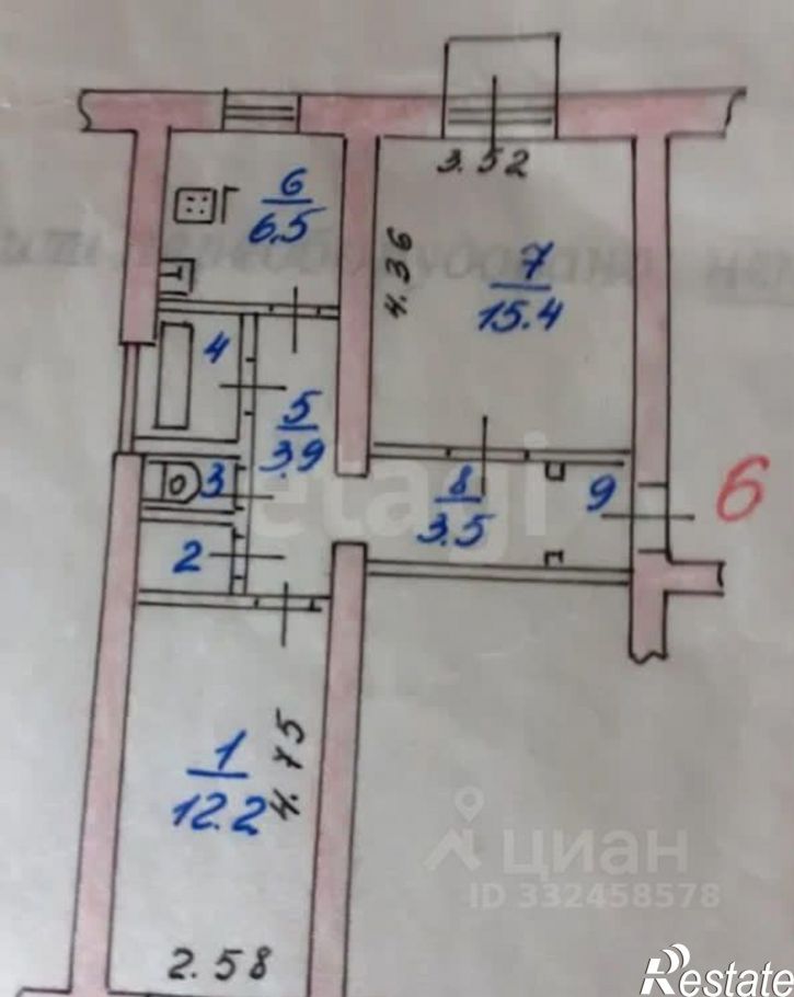 2-комн квартира ул Карла Либкнехта, 40/9,  д. 40/9