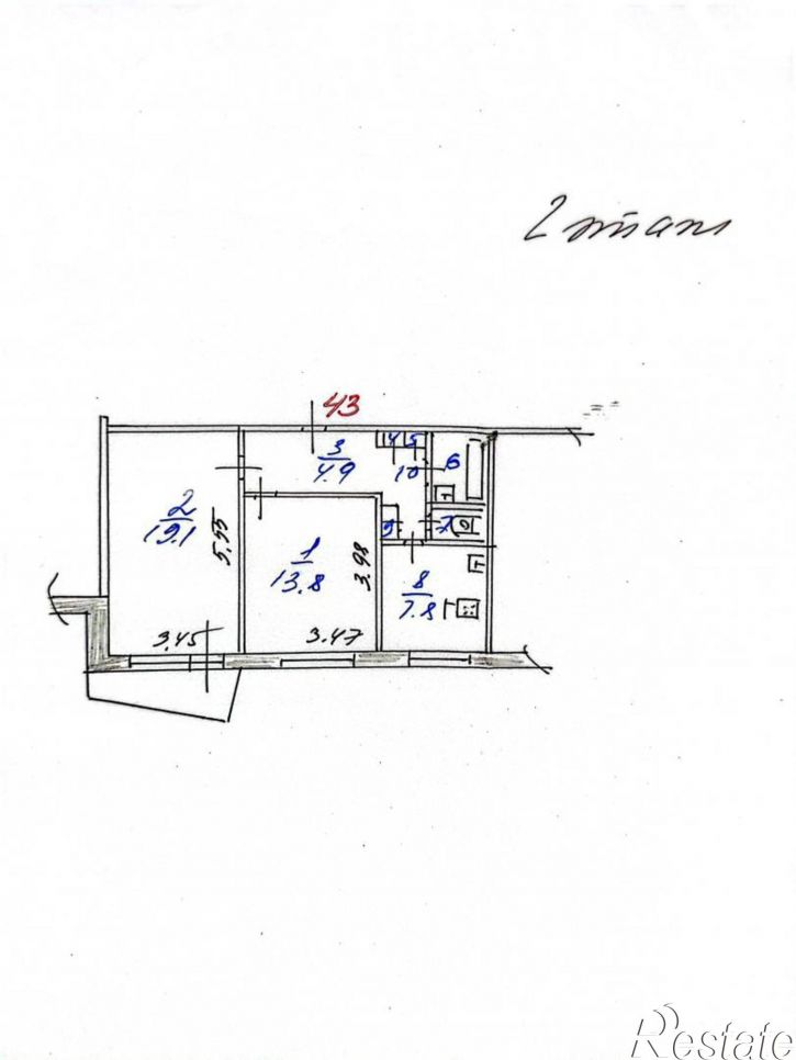 Комната проспект Машиностроителей, 13, к.3