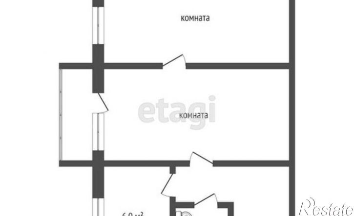2-комн квартира Тутаевское шоссе, 39,  д. 39