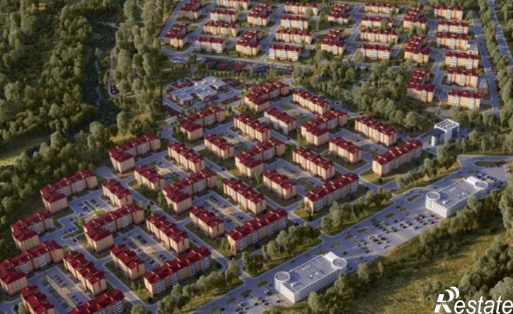 3-комн квартира в новом доме улица Александра Додонова, 10